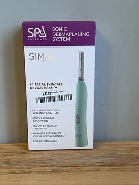 New-Spa Sciences SIMA Sonic 2-in-1 Dermaplaning Tool